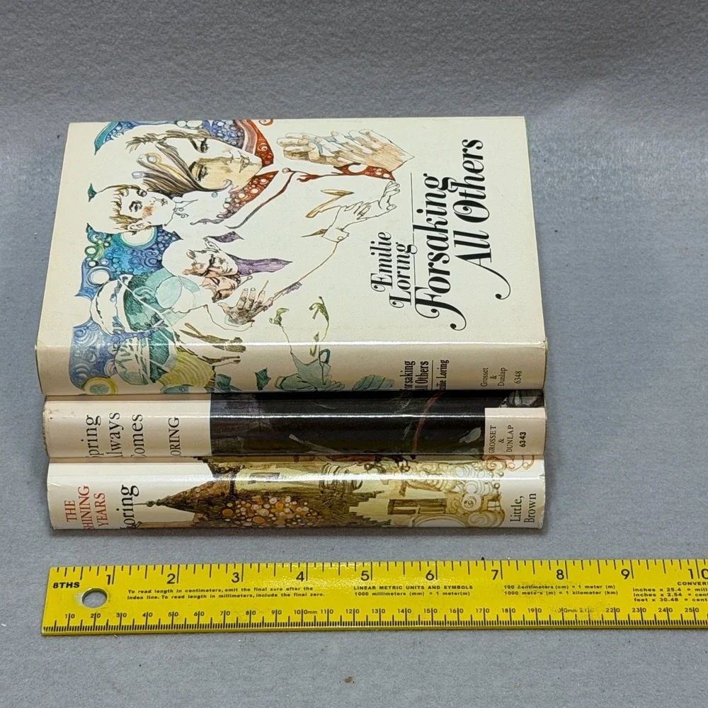 Vintage Emilie Loring Book Lot HC/DJ Includes The Shining Years First Edition